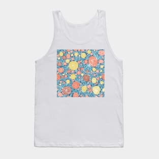 dahlia pattern Tank Top